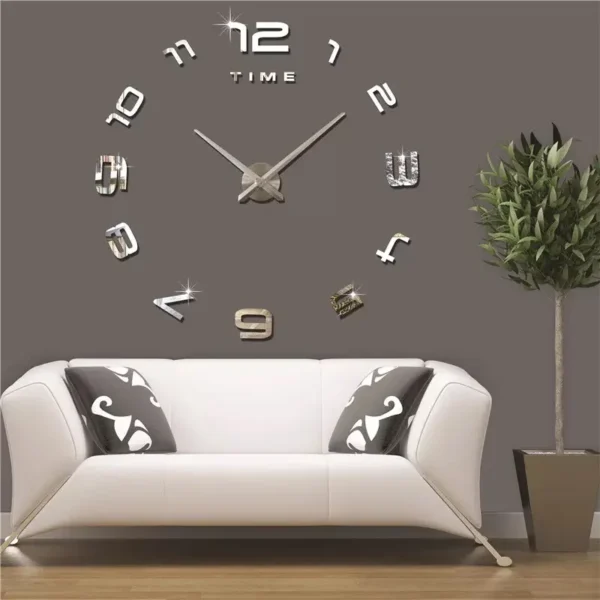 Wall Clocks DIY 3D Wall Clock Home