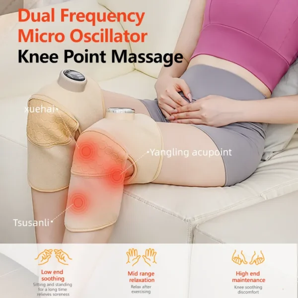 Knee Massager with Heat and Vibration