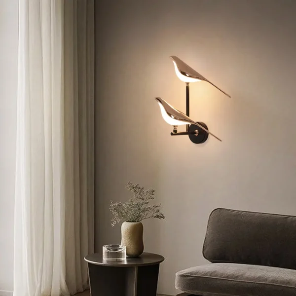 Led birds wall lamp Light Indoor