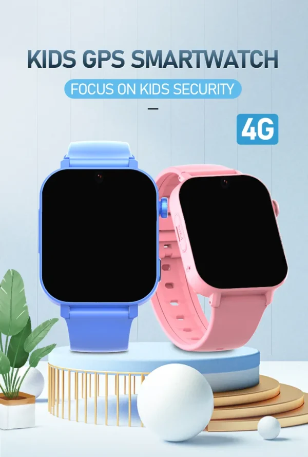 4G Kids Smart Watch With GPS tracker
