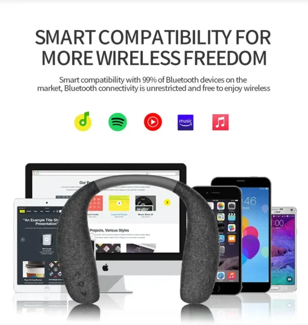 Neckband Bluetooth Speaker