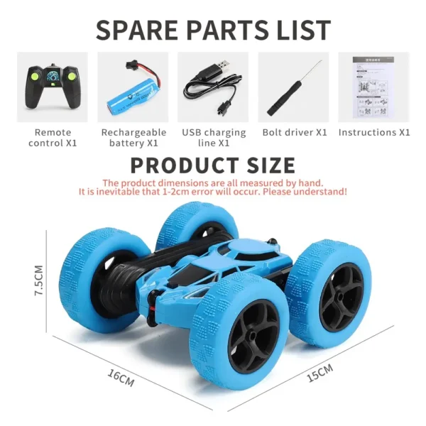 Remote Control RC Stunt Car