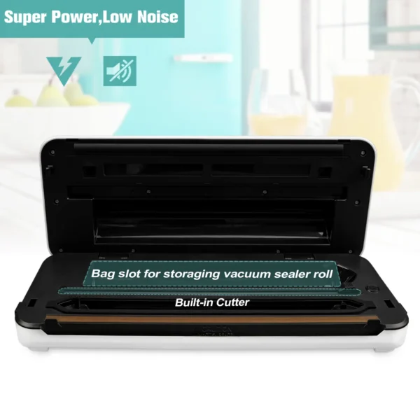 Vacuum sealer machine for food